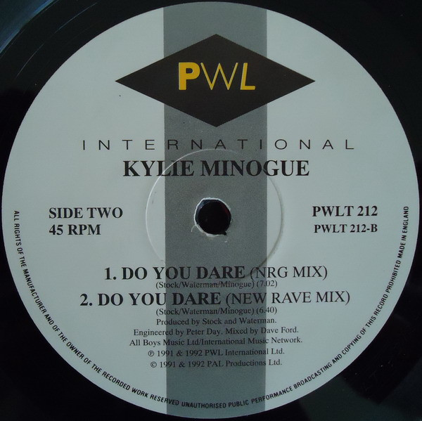 Kylie Minogue - Give Me Just A Little More Time | PWL Records (PWLT 212) - 4 Kylie Minogue - Give Me Just A Little More Time | PWL Records (PWLT 212) - 4