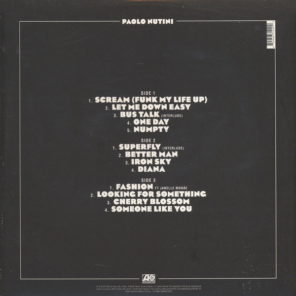Paolo Nutini - Caustic Love | Atlantic (825646312290) - 3