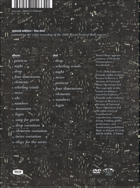 Ludovico Einaudi - Elements [Special Edition] CD | Decca (5710664) - 2