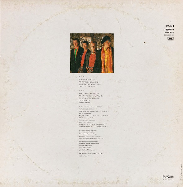 Level 42 - World Machine | Polydor (827 487-1) - 2