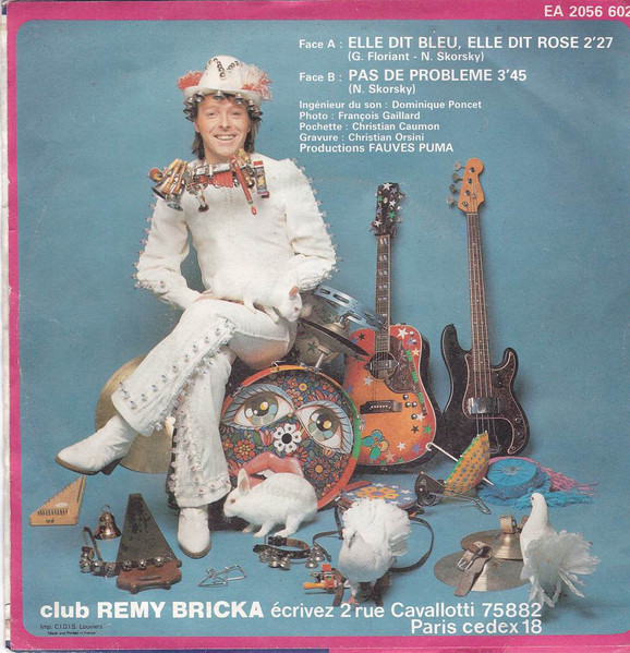 Rémy Bricka - Elle Dit Bleu, Elle Dit Rose | Polydor (2056 602) - 2