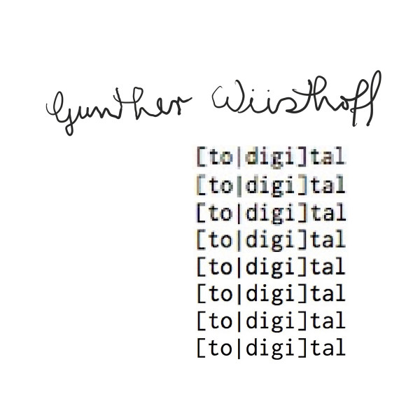 Gunther Wüsthoff - [To|DigI]Tal | Bureau B (BB348) - main
