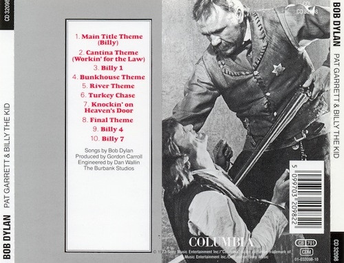 Bob Dylan - Pat Garrett & Billy The Kid | Columbia (CD 32098) - 2