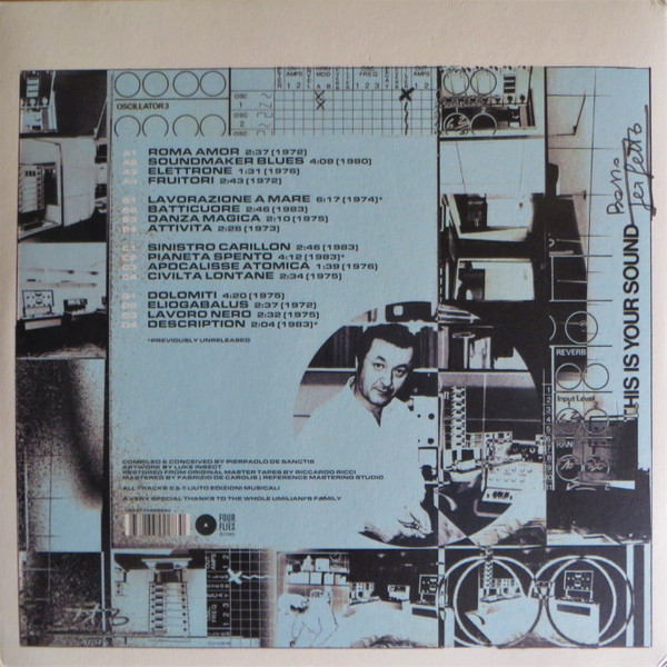 Piero Umiliani - L'uomo Elettronico | Four Flies Records (FLIES 50) - 4
