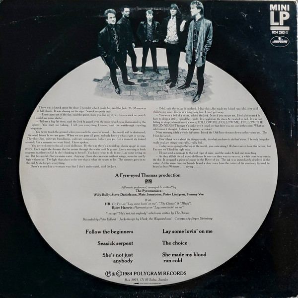The Pyromaniacs - The Pyromaniacs | Mercury (824 263-1) - 2
