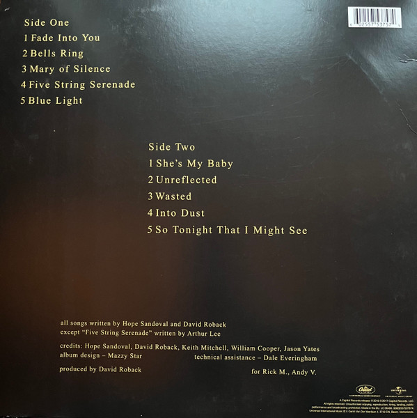 Mazzy Star - So Tonight That I Might See | Capitol Records (00602557537574) - 2 Mazzy Star - So Tonight That I Might See | Capitol Records (00602557537574) - 2