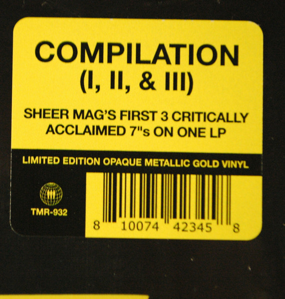Sheer Mag - Compilation | Third Man Records (TMR-932) - 3 Sheer Mag - Compilation | Third Man Records (TMR-932) - 3