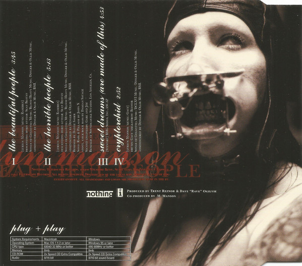 Marilyn Manson - The Beautiful People | Nothing Records (IND-95541) - 4