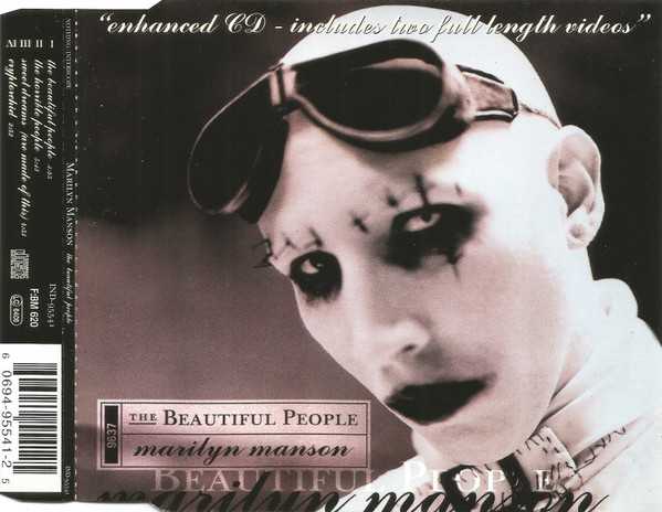 Marilyn Manson - The Beautiful People | Nothing Records (IND-95541) - 3