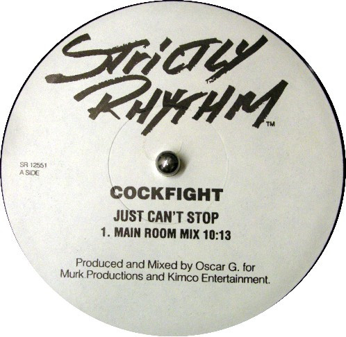 Cockfight - Just Can't Stop | Strictly Rhythm (SR 12551)