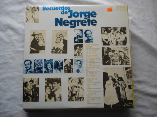 Jorge Negrete - Recuerdos De Jorge Negrete | RCA Victor (LSP-12042) - main