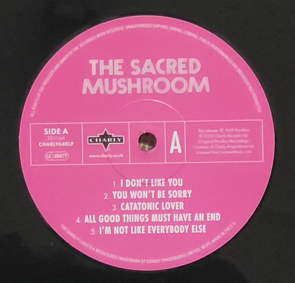 The Sacred Mushroom - The Sacred Mushroom | Charly Records (CHARLY640LP) - 3