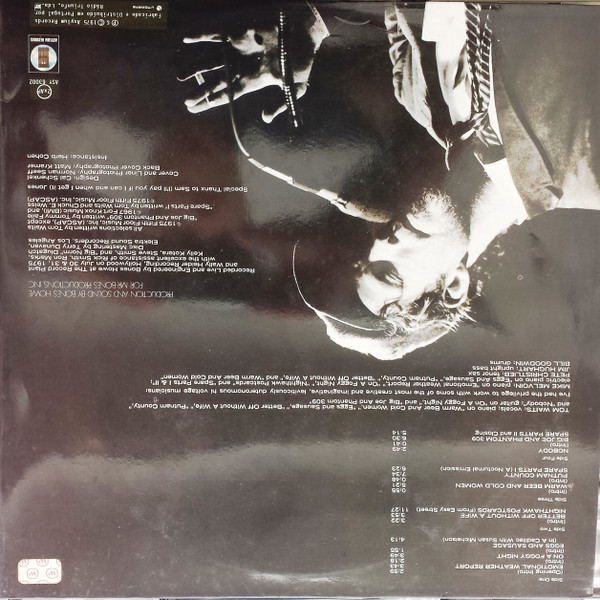 Tom Waits - Nighthawks At The Diner | Asylum Records (ASY 63002) - 2 Tom Waits - Nighthawks At The Diner | Asylum Records (ASY 63002) - 2