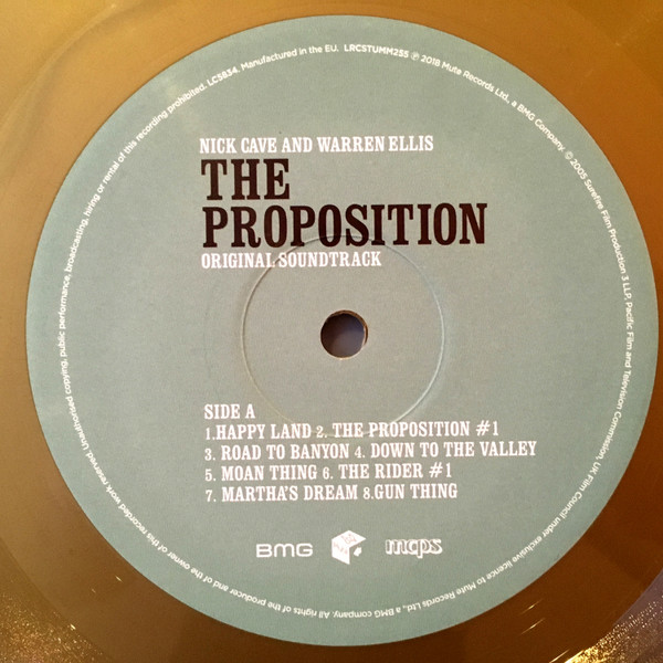 Nick Cave & Warren Ellis - The Proposition (Original Soundtrack) | Mute (LRCSTUMM255) - 3