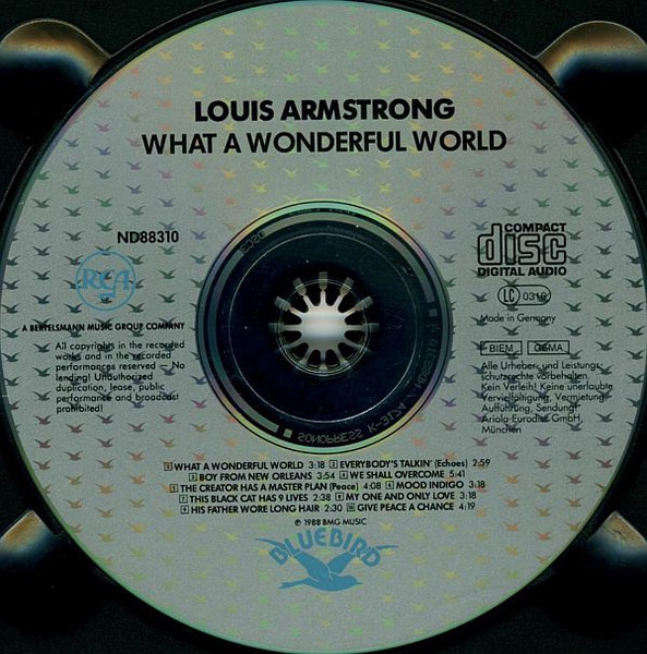 Louis Armstrong - What A Wonderful World | Bluebird (ND88310) - 3
