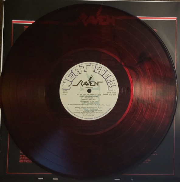 Raven - All For One - Vinilo Humo Rojo/Negro | Culture Factory USA, Inc. (CFU01205) - 4 Raven - All For One - Vinilo Humo Rojo/Negro | Culture Factory USA, Inc. (CFU01205) - 4