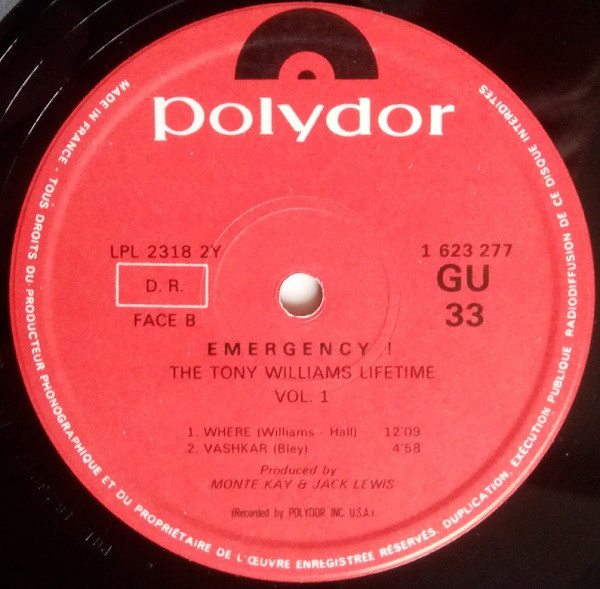 The Tony Williams Lifetime - Emergency! | Polydor (1 623 277 GU) - 4