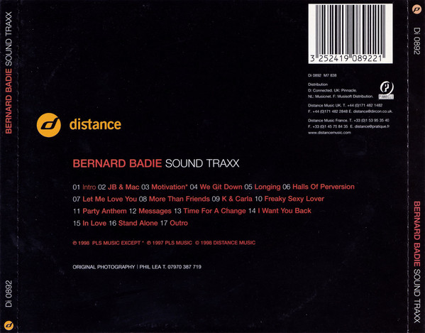 Bernard Badie - Sound Traxx | Distance (Di0892) - 2 Bernard Badie - Sound Traxx | Distance (Di0892) - 2