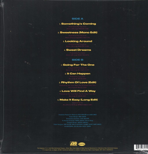 Yes - Singles II (Blue/White Splatter Vinyl) [Vinyl] | Rhino Records (RCV1 726573) - 2
