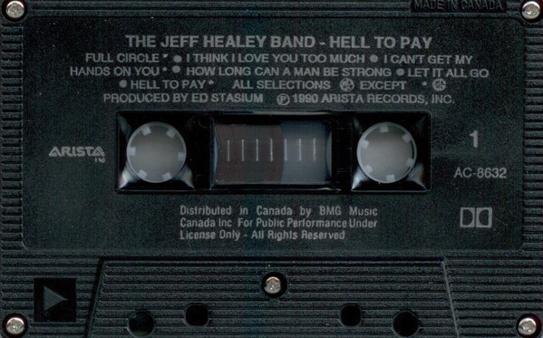 The Jeff Healey Band - Hell To Pay | Arista (AC-8632) - 3 The Jeff Healey Band - Hell To Pay | Arista (AC-8632) - 3