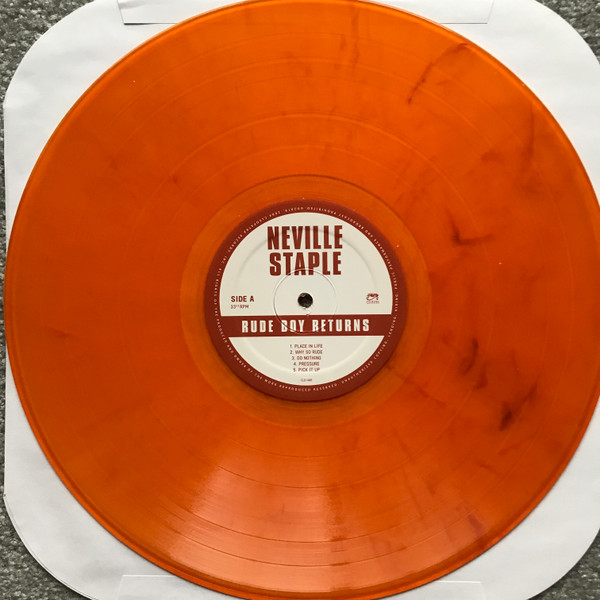 Neville Staple - Rude Boy Returns (Limited Edition - Orange Vinyl) [Vinyl] | Cleopatra (CLO 1485) - 3
