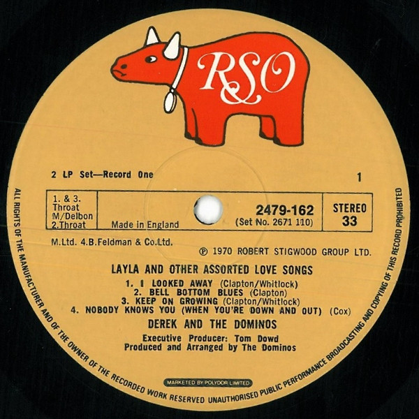 Derek & The Dominos - Layla And Other Assorted Love Songs | RSO (2671 110) - 4 Derek & The Dominos - Layla And Other Assorted Love Songs | RSO (2671 110) - 4