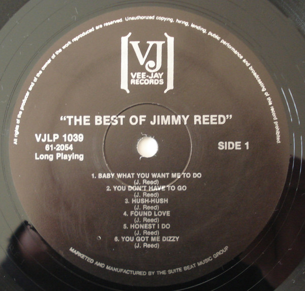 Jimmy Reed - The Best Of Jimmy Reed | Vee Jay Records (VJLP 1039) - 2 Jimmy Reed - The Best Of Jimmy Reed | Vee Jay Records (VJLP 1039) - 2