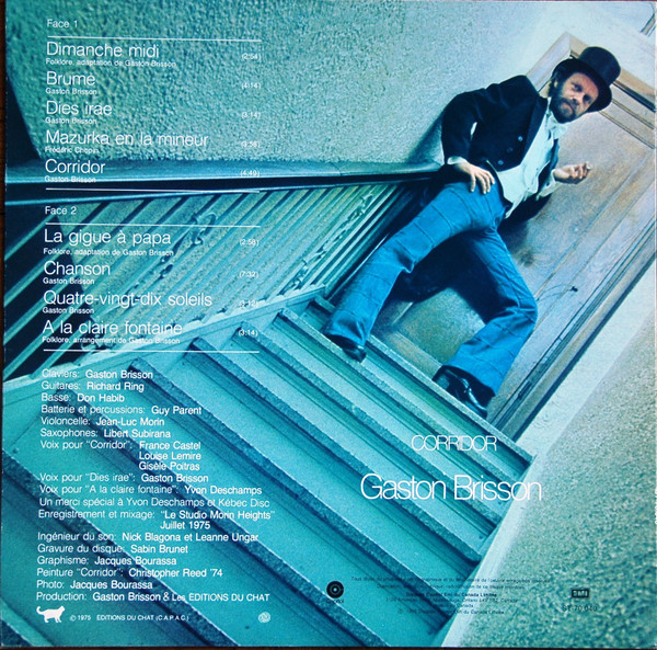 Gaston Brisson - Corridor | Capitol Records (ST-70.040) - 2