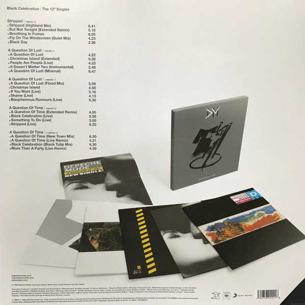 Depeche Mode - Black Celebration | The 12" Singles | Mute (12DMBOX05) - 2 Depeche Mode - Black Celebration | The 12" Singles | Mute (12DMBOX05) - 2