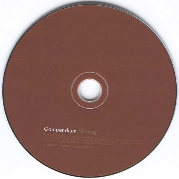 Compendium - Moving | Maxelect Records (MXE002-2) - 3