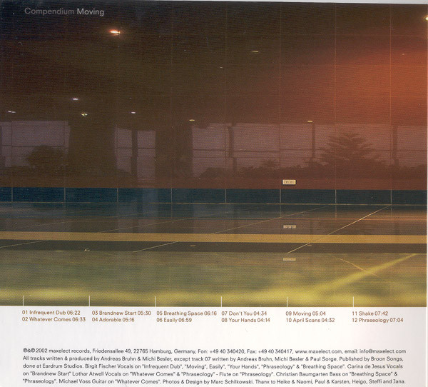 Compendium - Moving | Maxelect Records (MXE002-2) - 4