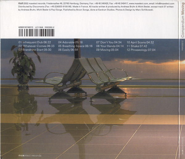Compendium - Moving | Maxelect Records (MXE002-2) - 2