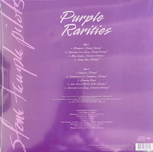 Stone Temple Pilots - Purple Rarities | Atlantic (603497822614) - 2 Stone Temple Pilots - Purple Rarities | Atlantic (603497822614) - 2