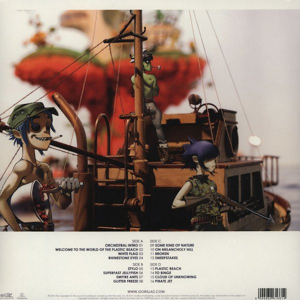 Gorillaz - Plastic Beach | Parlophone (5099962616614) - 3 Gorillaz - Plastic Beach | Parlophone (5099962616614) - 3