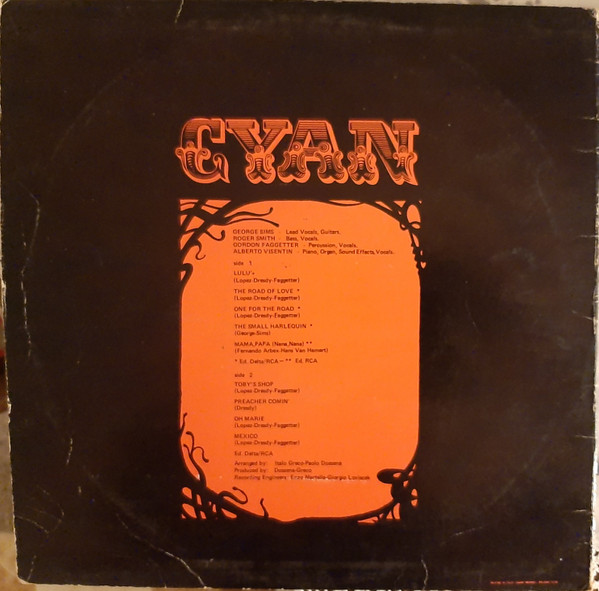 Cyan - Cyan | RCA Victor (LISP 34157) - 2 Cyan - Cyan | RCA Victor (LISP 34157) - 2