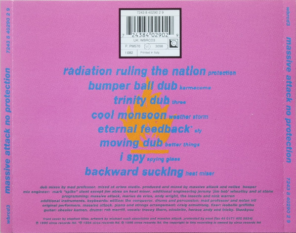 Massive Attack V Mad Professor - No Protection | Wild Bunch Records (wbrcd3) - 2 Massive Attack V Mad Professor - No Protection | Wild Bunch Records (wbrcd3) - 2