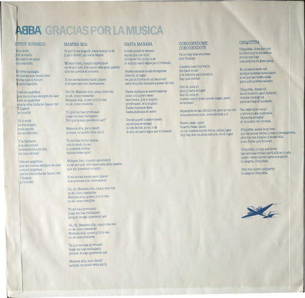 ABBA - Gracias Por La Musica | Carnaby (TXS 3177) - 4 ABBA - Gracias Por La Musica | Carnaby (TXS 3177) - 4