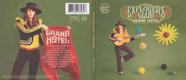The Explorers Club - Grand Hotel CD | Rock Ridge Music (RKM2-61356) - 2 The Explorers Club - Grand Hotel CD | Rock Ridge Music (RKM2-61356) - 2