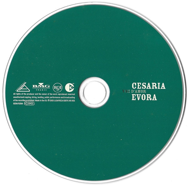 Cesaria Evora - Voz D'Amor | Lusafrica (82876 543 802) - 3 Cesaria Evora - Voz D'Amor | Lusafrica (82876 543 802) - 3