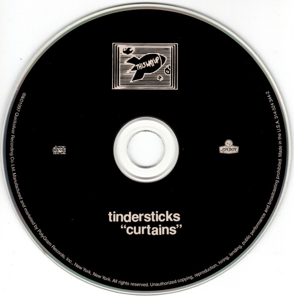 Tindersticks - Curtains | London Records (314 524 344-2) - 3