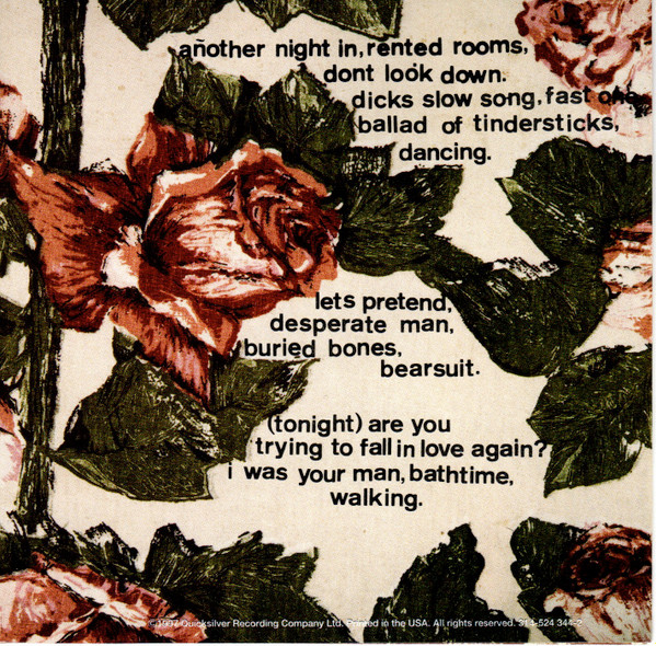 Tindersticks - Curtains | London Records (314 524 344-2) - 4