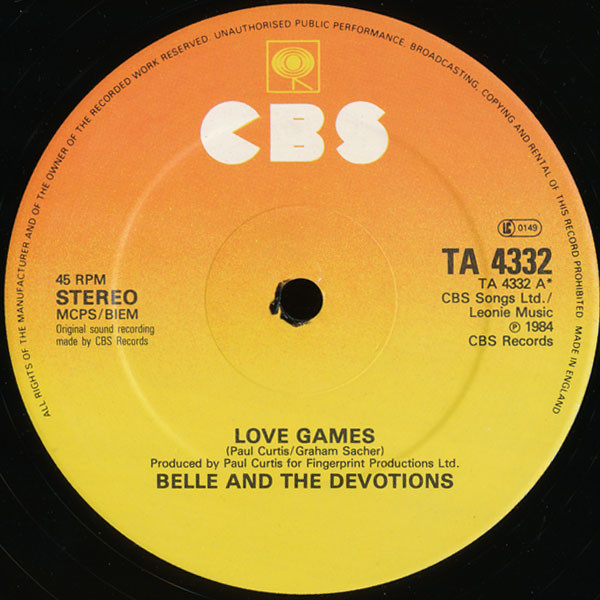 Belle And The Devotions - Love Games | CBS (TA 4332) - 3