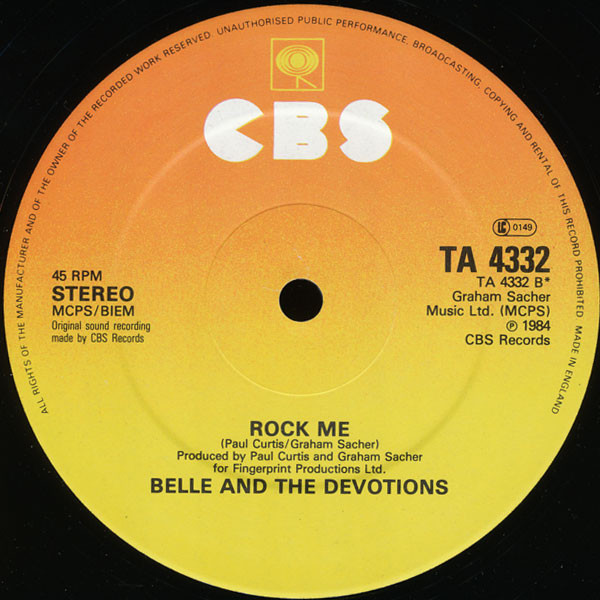 Belle And The Devotions - Love Games | CBS (TA 4332) - 4