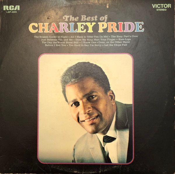 Charley Pride - The Best Of Charley Pride | RCA Victor (LSP-4223) - main Charley Pride - The Best Of Charley Pride | RCA Victor (LSP-4223) - main