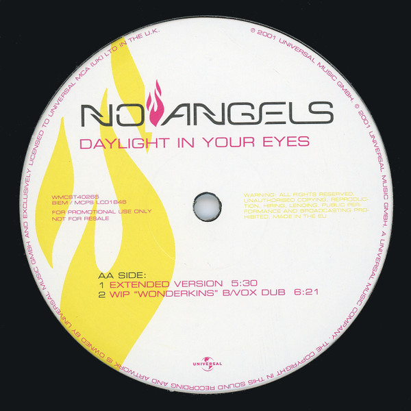 Daylight In Your Eyes