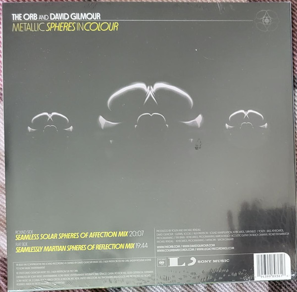 The Orb And David Gilmour - Metallic Spheres In Colour | Sony Music (DGORB001LP) - 2 The Orb And David Gilmour - Metallic Spheres In Colour | Sony Music (DGORB001LP) - 2