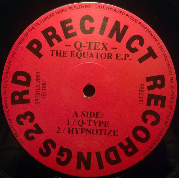 Q-Tex - Equator EP | 23rd Precinct Recordings (PREC 001) - 3