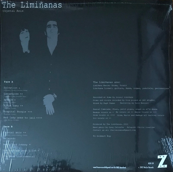 The Limiñanas - Crystal Anis | HoZac Records (HZR-119) - 2 The Limiñanas - Crystal Anis | HoZac Records (HZR-119) - 2