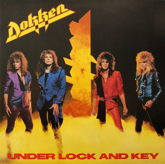 Dokken - Under Lock And Key | Elektra (P-13212) - 3