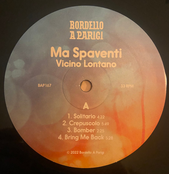 MarcoAntonio Spaventi - Vicino Lontano | Bordello A Parigi (BAP167) - 2 MarcoAntonio Spaventi - Vicino Lontano | Bordello A Parigi (BAP167) - 2